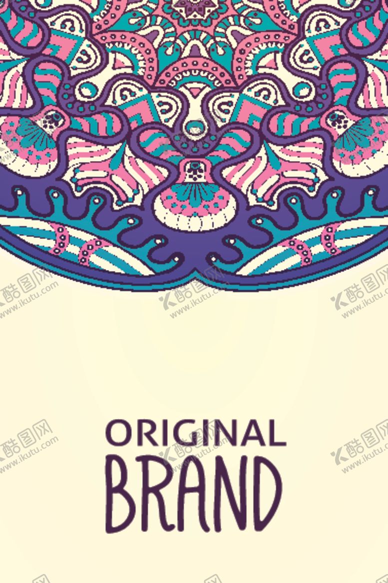 编号：47315410151040533294【酷图网】源文件下载-复古民族花纹图案