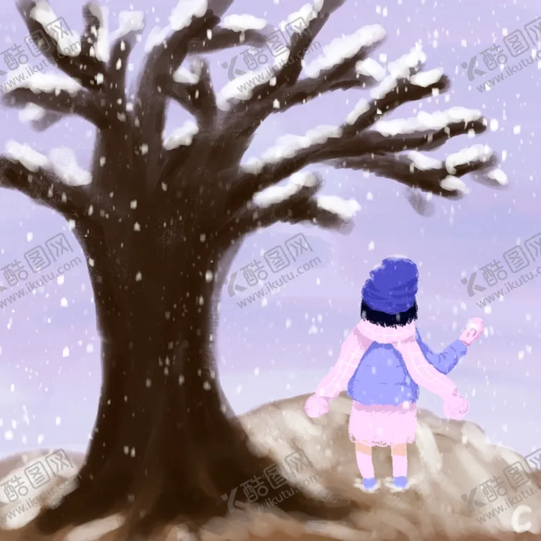 编号：78594503141117368787【酷图网】源文件下载-插画冬