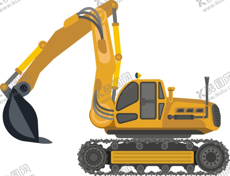 编号：40895609281512011488【酷图网】源文件下载-挖掘机
