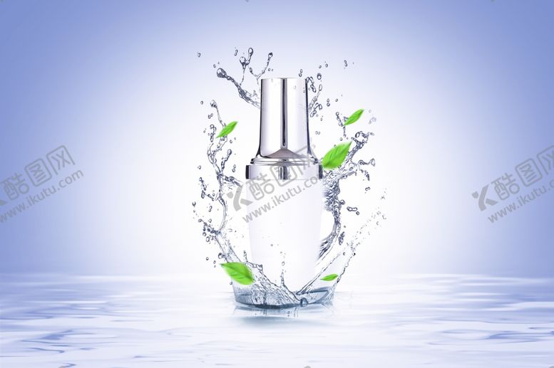 编号：13784609280617396500【酷图网】源文件下载-护肤品精华水滴效果图