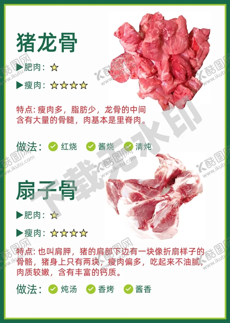 编号：25849201201553098561【酷图网】源文件下载-猪肉 分类