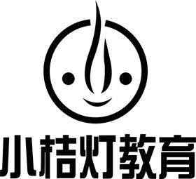 小桔灯教育logo标志