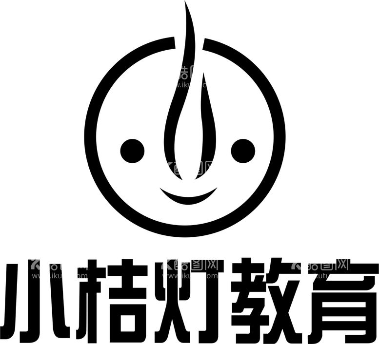 编号：98761611300414069293【酷图网】源文件下载-小桔灯教育logo标志