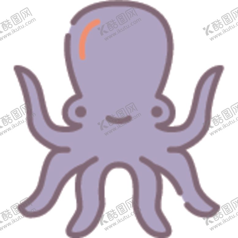 编号：21446309211217394008【酷图网】源文件下载-简笔动物矢量插画