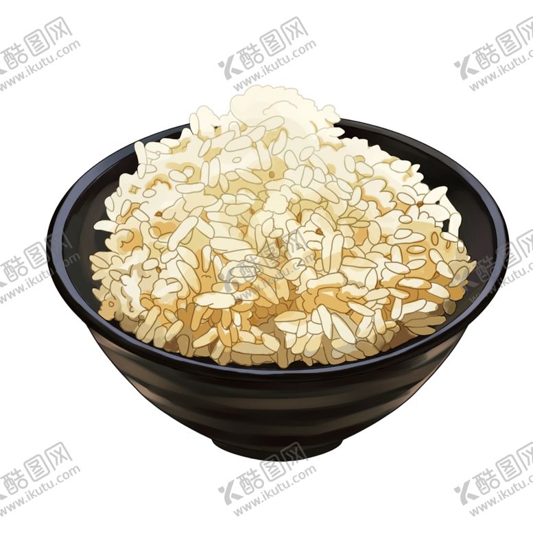 编号：59258602191301432357【酷图网】源文件下载-手绘米饭
