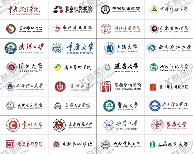编号：31906702130024285709【酷图网】源文件下载-大学LOGO艺术学院logo