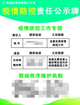 公路保洁责任公示牌