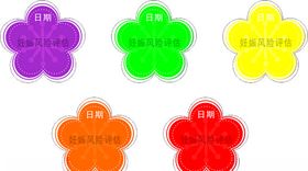 妊娠风险评估五色花