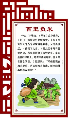 校园典故文化百里负米
