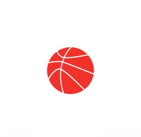 扁平化篮球标志