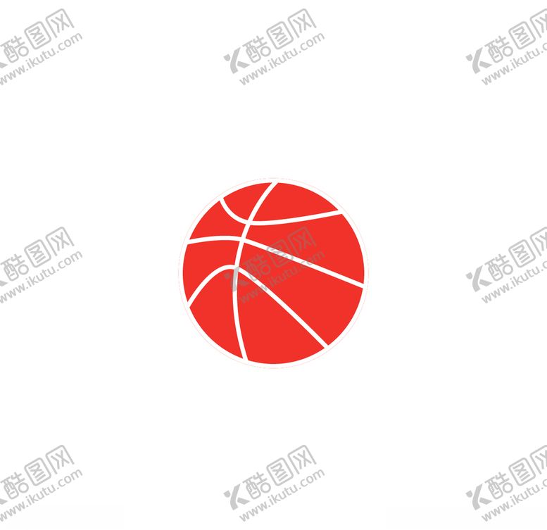 编号：60017109251730053536【酷图网】源文件下载-篮球扁平化图标