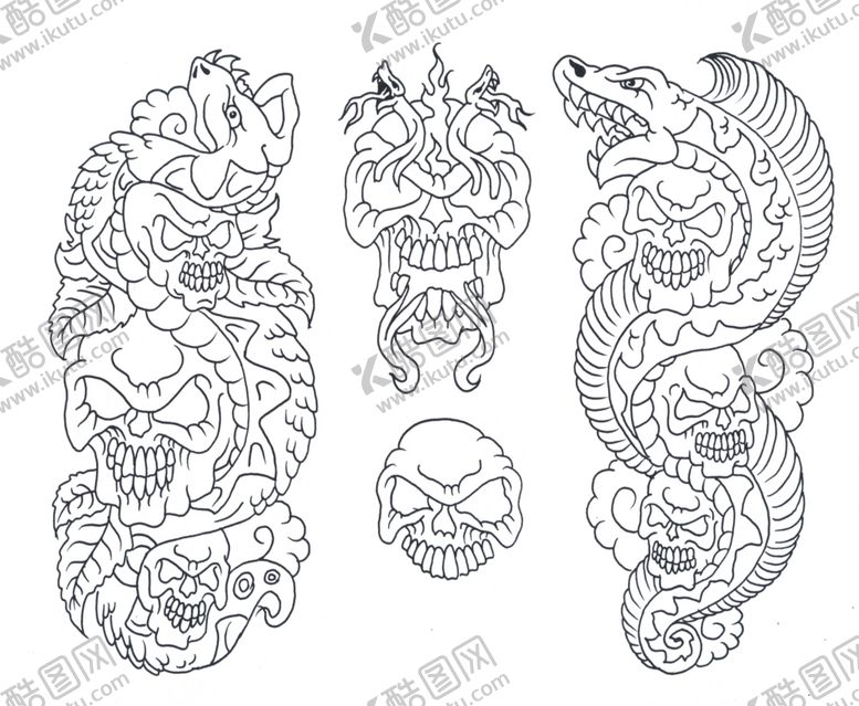 编号：30999804281143208333【酷图网】源文件下载-纹身图案