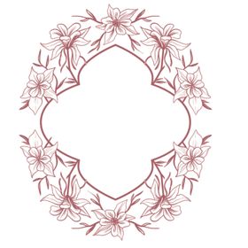 精美花纹边框装饰