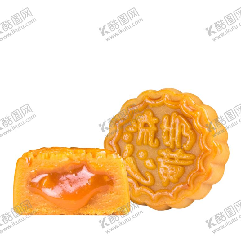 编号：22738109291256479552【酷图网】源文件下载-中秋节流心奶黄月饼