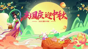 中秋国庆海报
