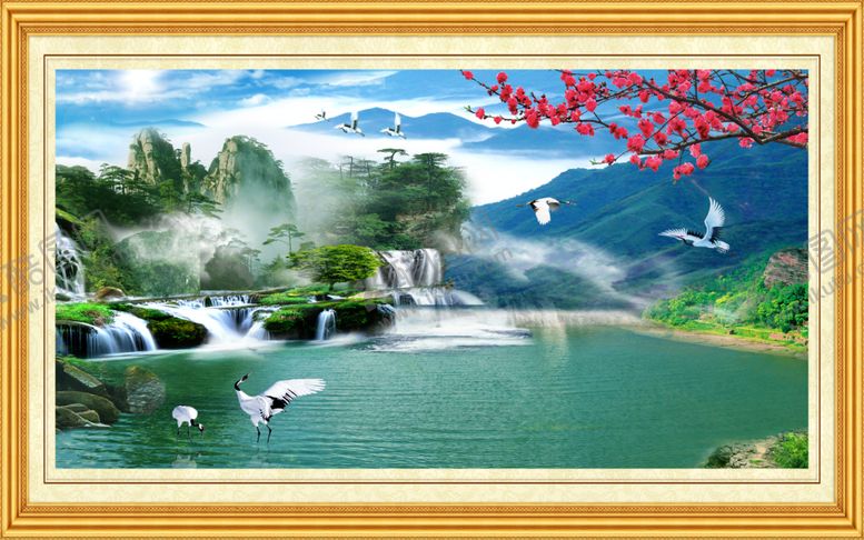 编号：72016706240033089707【酷图网】源文件下载-江山如画图片