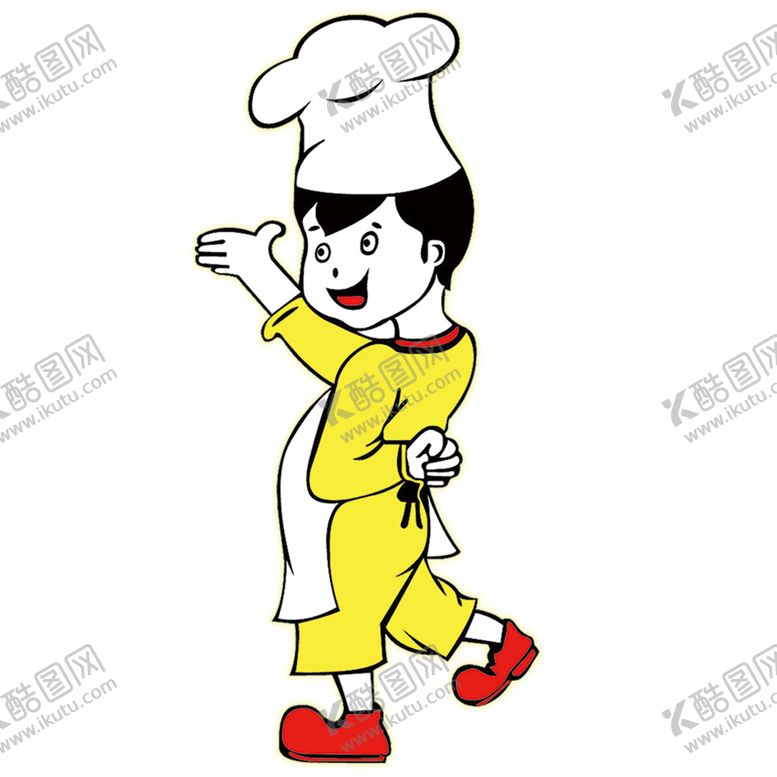 编号：25772106232259473017【酷图网】源文件下载-厨师卡通