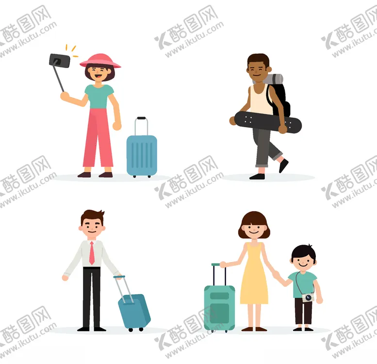 编号：99651009121639402382【酷图网】源文件下载-旅客游客