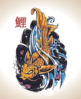 鱼海鲜插画素材素描