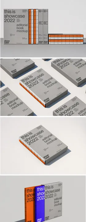 超具质感的书籍画册品牌文创样机