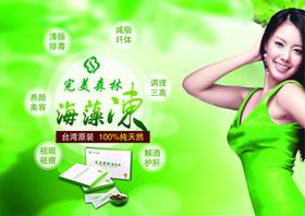 绿色宣传单