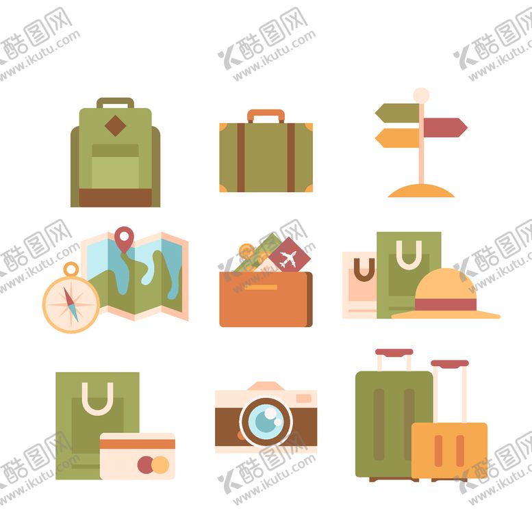 编号：95385406240331036596【酷图网】源文件下载-旅行元素