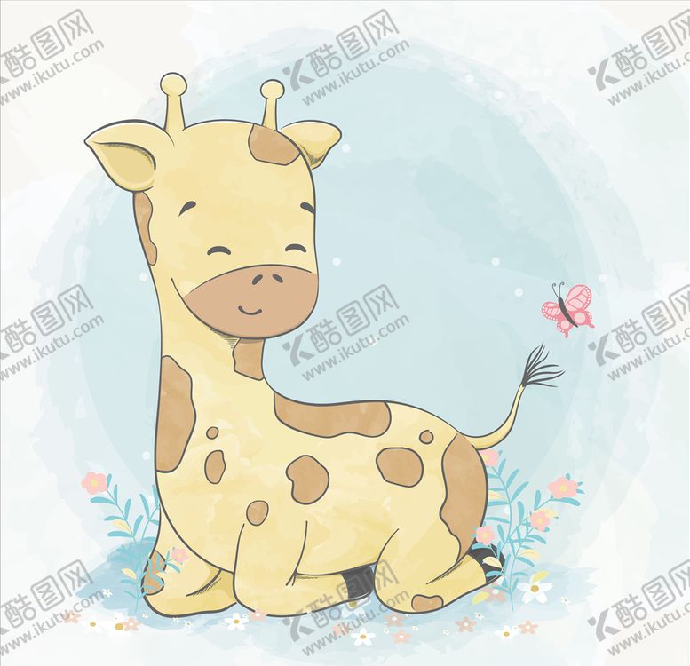 编号：54878106180831244009【酷图网】源文件下载-长颈鹿