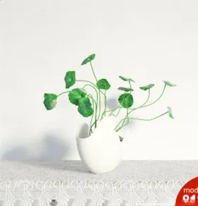 3DMAX模型植物花卉景观