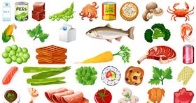 各种食材