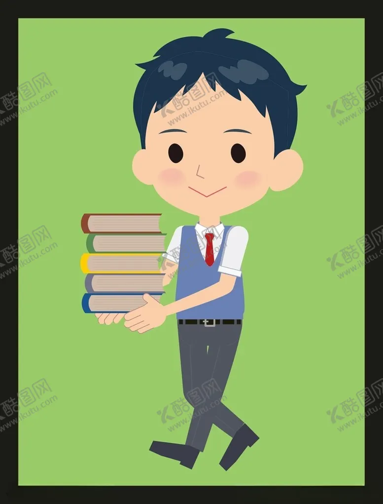 编号：64362501312004082961【酷图网】源文件下载-手绘男人男孩