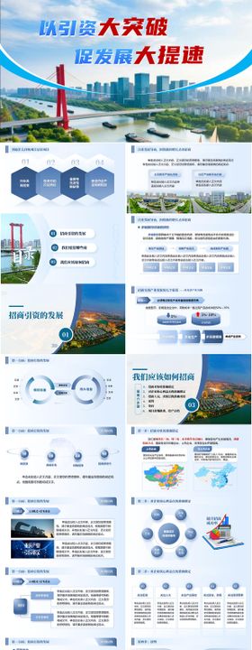 招商引资促发展PPT