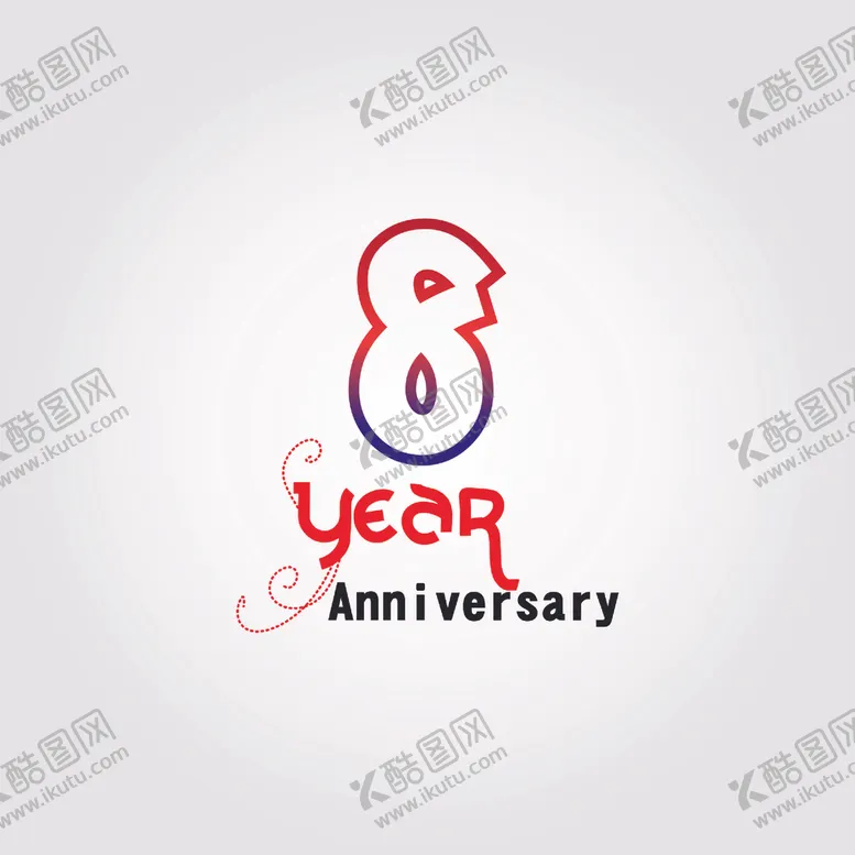 编号：32862004180431319944【酷图网】源文件下载-周年数字