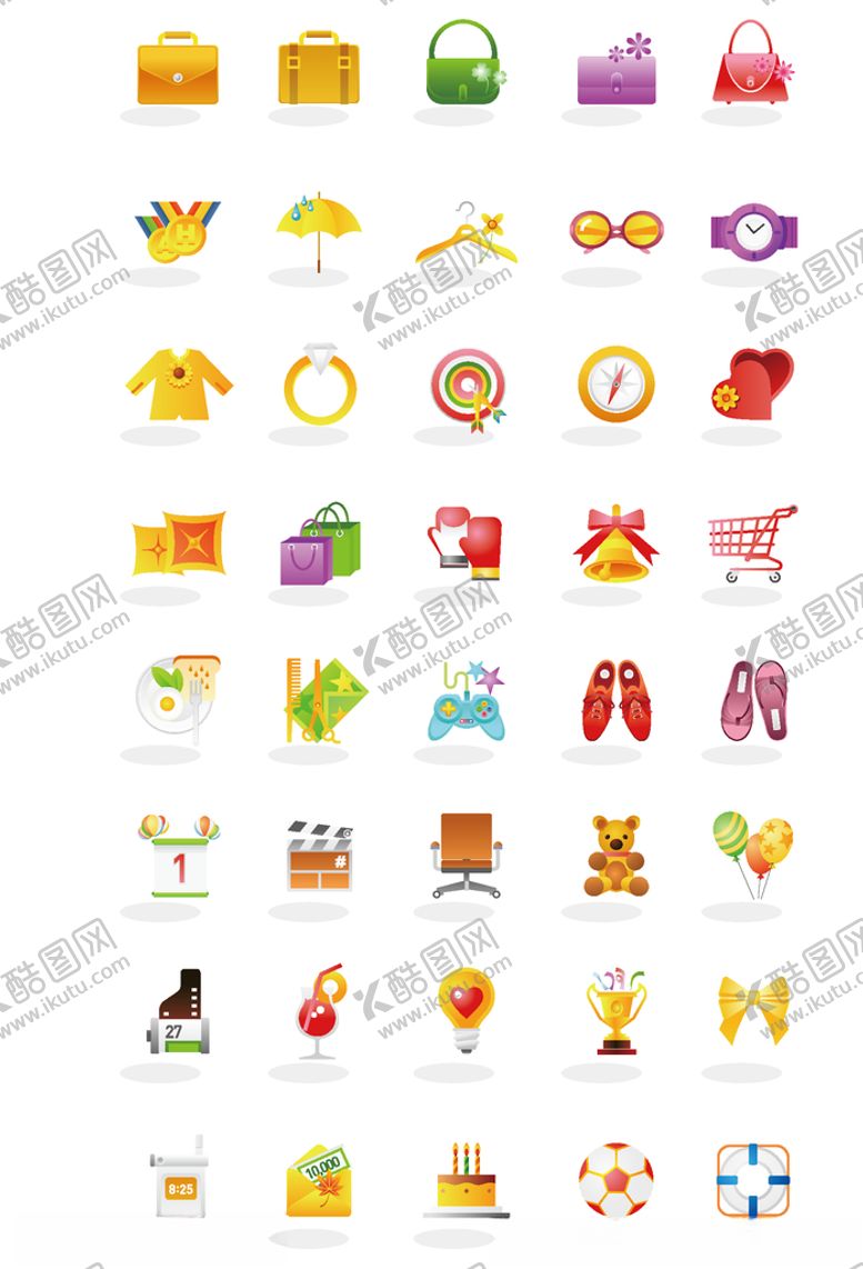 编号：99758110291423523252【酷图网】源文件下载-彩绘图标