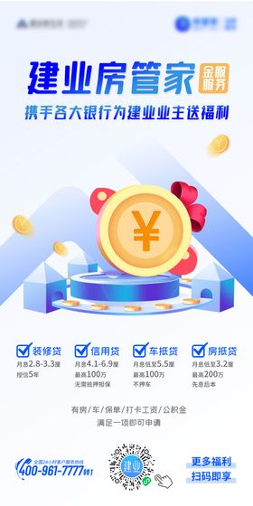 金融金币移动端海报