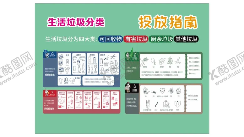 编号：13769101191050478453【酷图网】源文件下载-垃圾分类图片