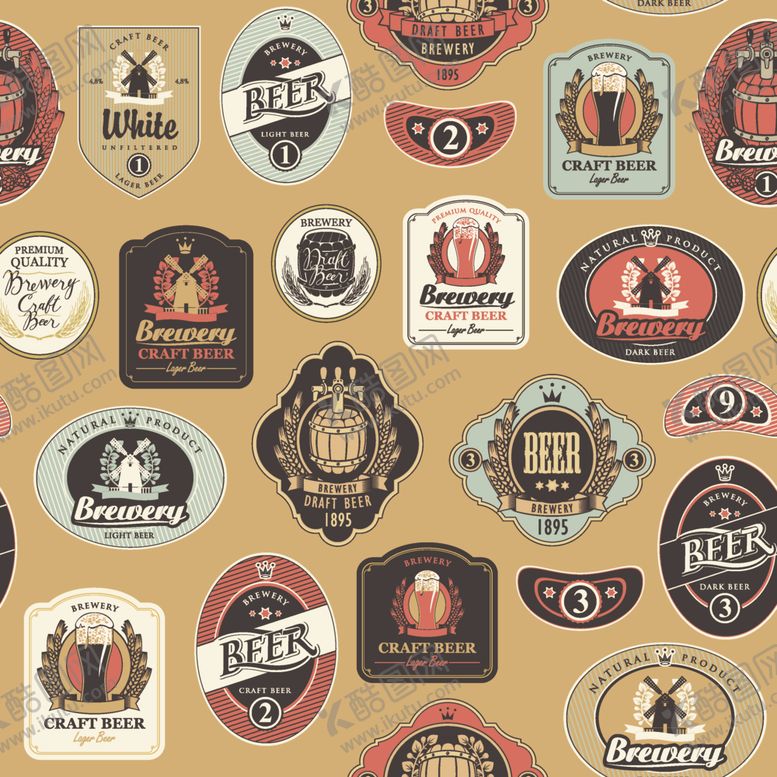 编号：62566711011052045975【酷图网】源文件下载-大牌花型