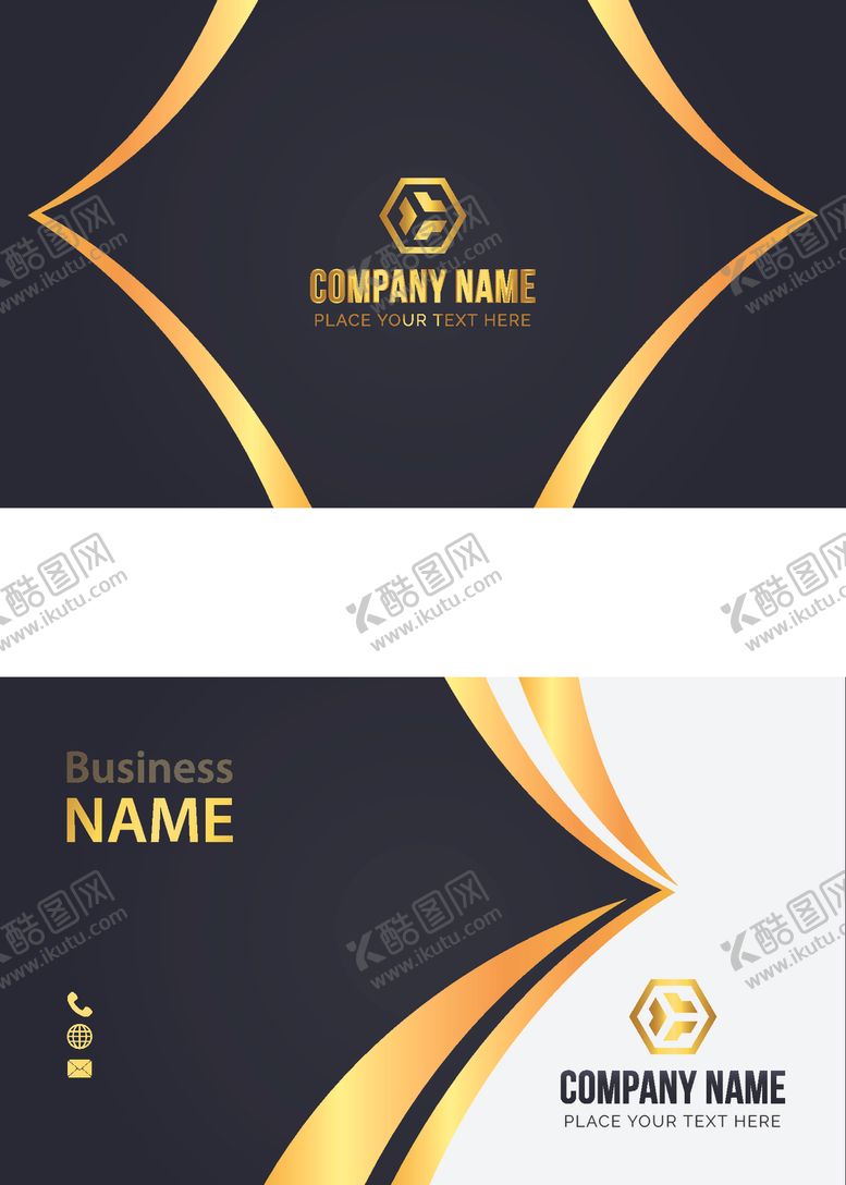 编号：35559209291842347423【酷图网】源文件下载-矢量名片模板