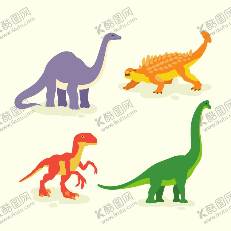编号：51234810110541036824【酷图网】源文件下载-卡通恐龙