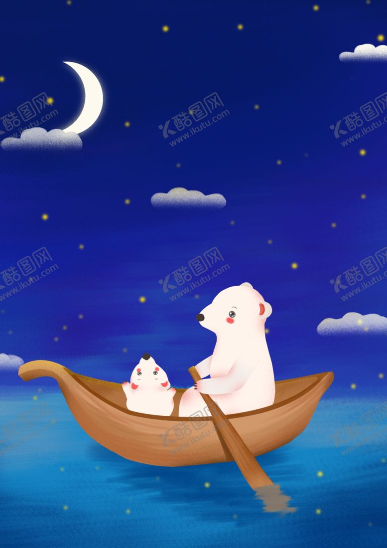 编号：86627607071622139449【酷图网】源文件下载-母子插画