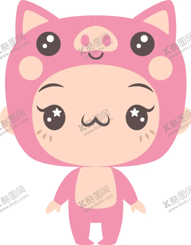 编号：22768410281721283834【酷图网】源文件下载-可爱卡通形象
