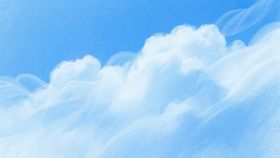 蓝天白云美景