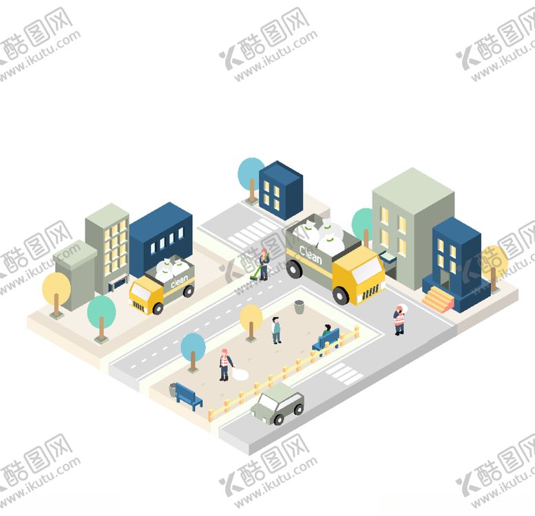 编号：60404005151909592356【酷图网】源文件下载-卡通垃圾回收