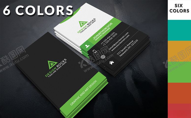 编号：61460709110102197000【酷图网】源文件下载-简约名片