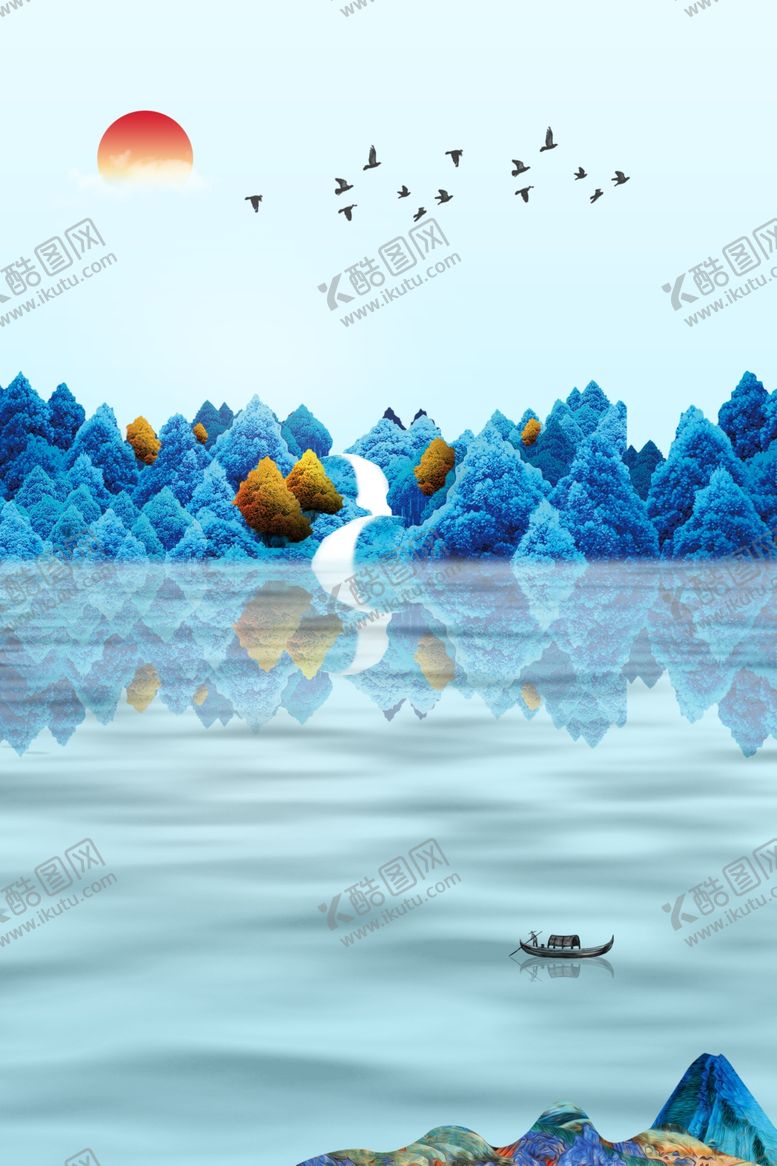 编号：25622707022040546016【酷图网】源文件下载-中式装饰画