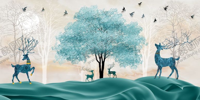 编号：11157510011540443421【酷图网】源文件下载-无框画