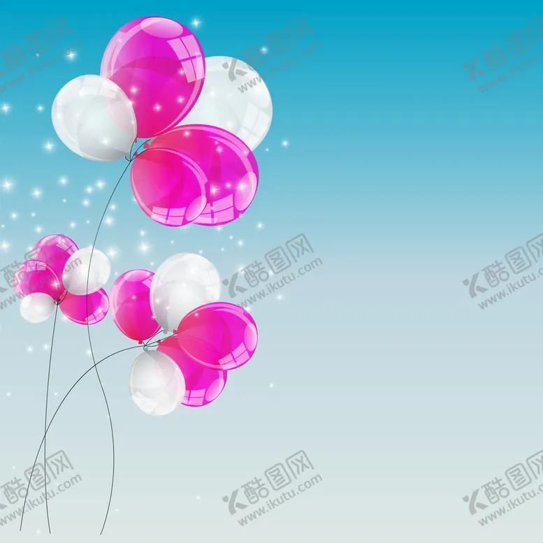 编号：43175210142153599705【酷图网】源文件下载-彩色气球  