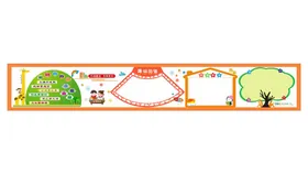 校园文化墙小学班级建设学展板