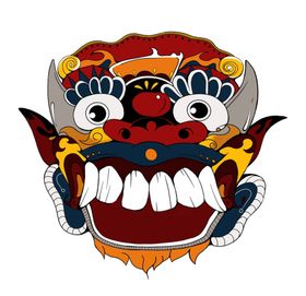 中国风少数民族装饰画合层