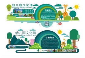 校园幼儿园早教形象文化墙