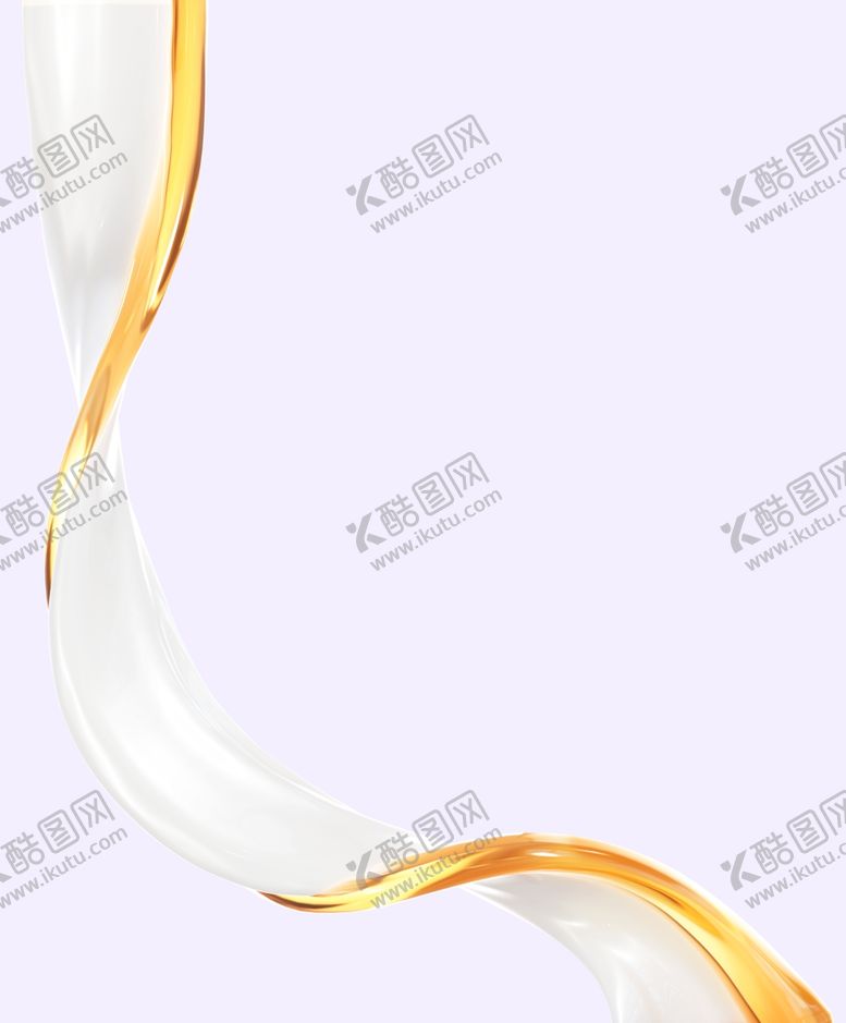 编号：53206610032214194467【酷图网】源文件下载-流动金色白色